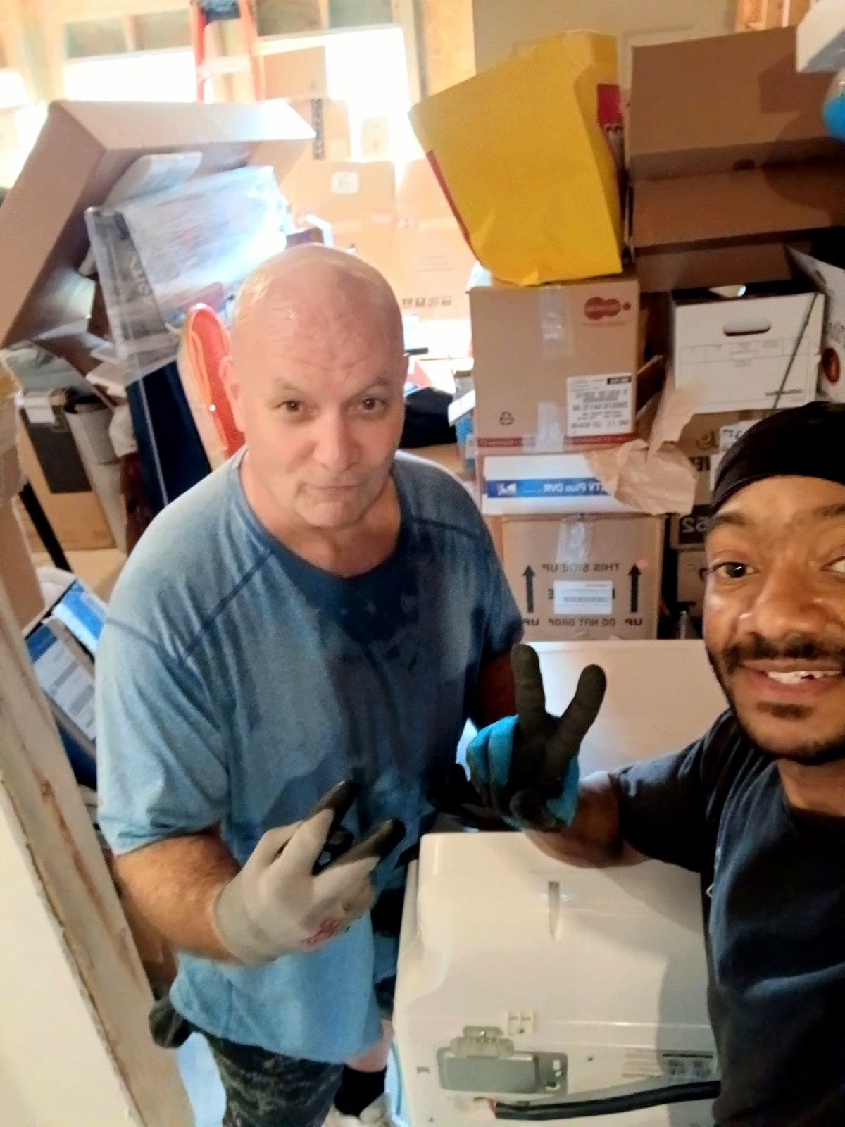 Gary and the crew